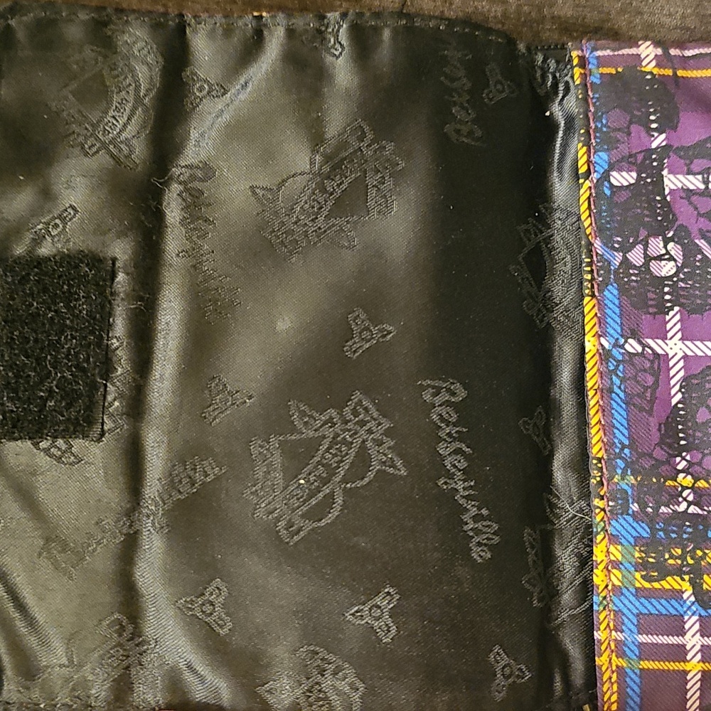 Vintage Betsey Johnson Betseyville Plaid Crossbody Bag - Picture 5 of 12